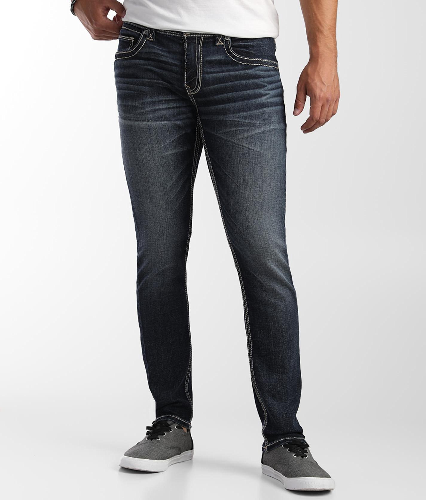 Buckle Black Three Skinny Stretch Jean - Men's Jeans In Cask | Buckle