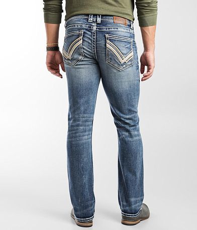 Buckle Black Three Boot Stretch Jean BACK