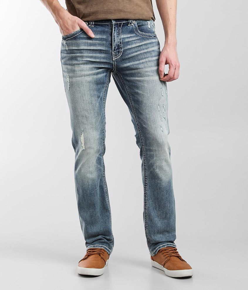 Buckle Black Three Straight Stretch Jean - Men's Jeans in Shaker | Buckle