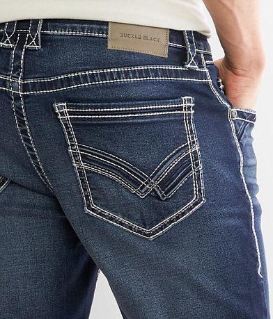 Buckle Black Three Boot Stretch Jean BACK_POCKET