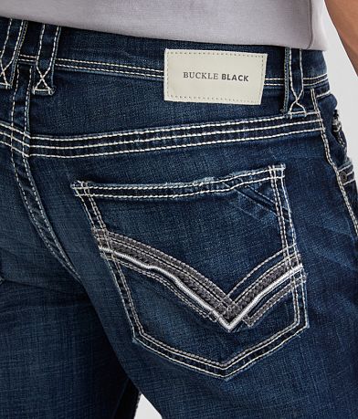 Buckle Black Three Boot Stretch Jean BACK_POCKET