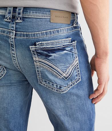 Buckle Black Three Boot Stretch Jean BACK_POCKET