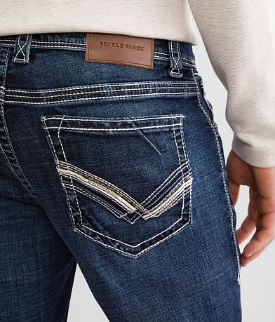 Buckle Black Three Boot Stretch Jean BACK_POCKET