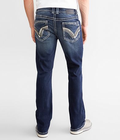 Buckle Black Three Boot Stretch Jean BACK