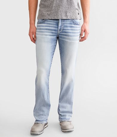 Buckle Black Three Boot Stretch Jean front view