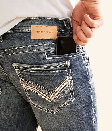 Buckle Black Three Boot Stretch Jean BACK_POCKET