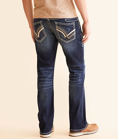 Buckle Black Three Boot Stretch Jean BACK