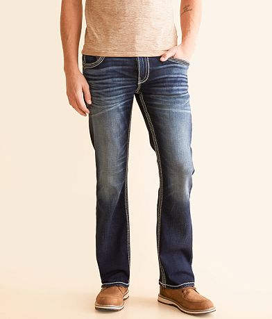 Buckle Black Three Boot Stretch Jean front view