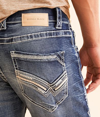 Buckle Black Three Boot Stretch Jean BACK_POCKET