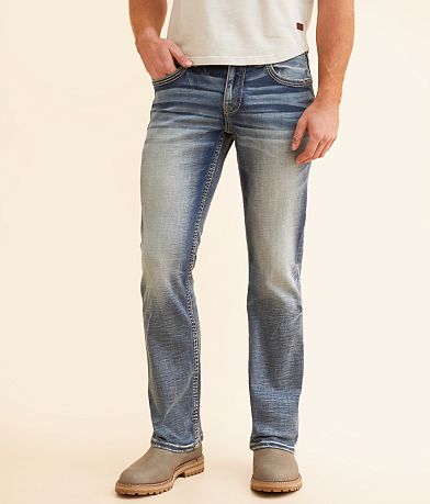 Buckle Black Three Boot Stretch Jean front view