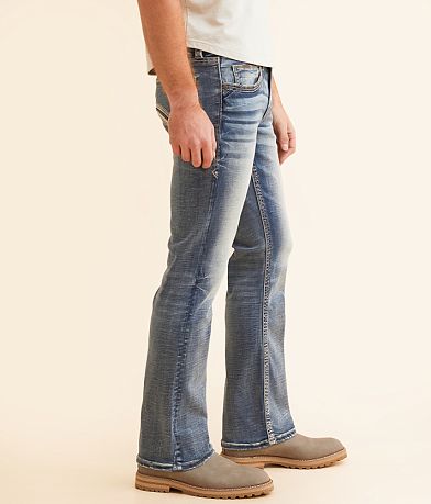 Buckle Black Three Boot Stretch Jean full right side view