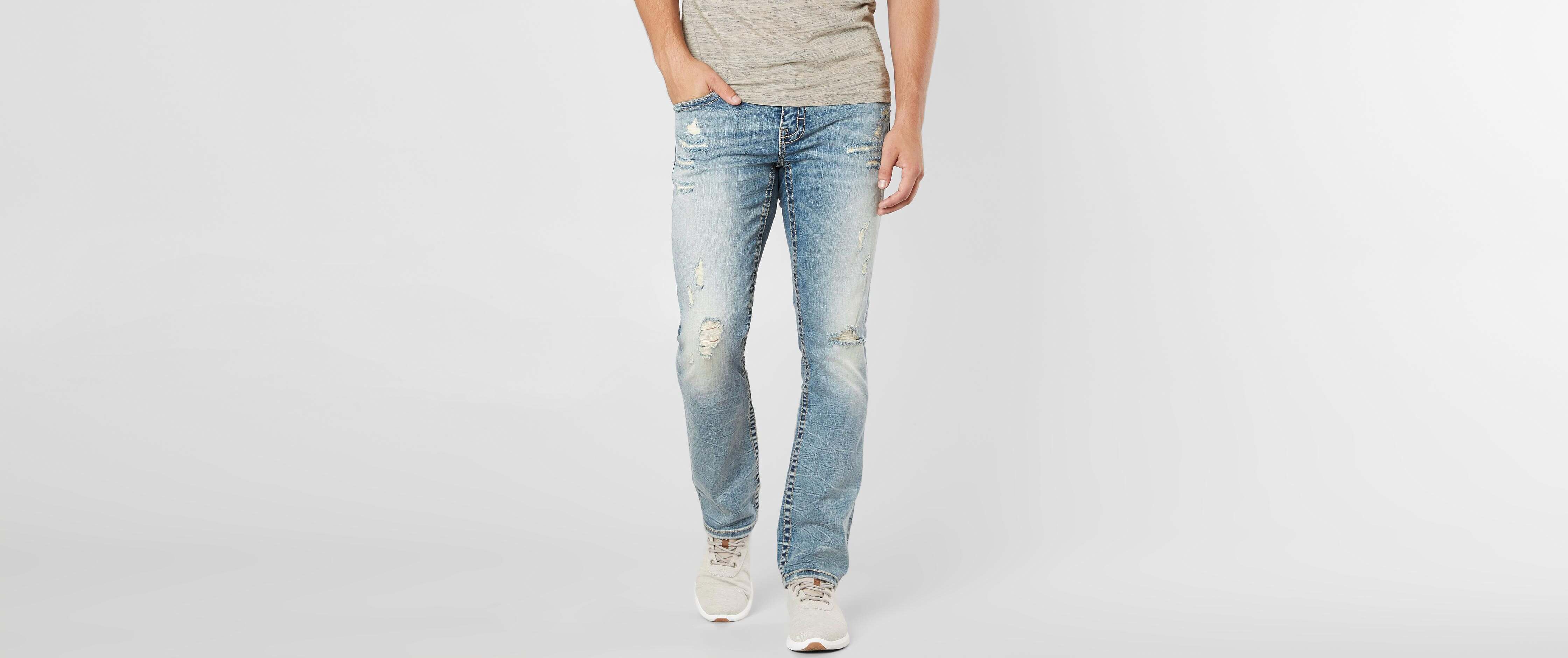 Buckle Black Three Straight Stretch Jean - Men's Jeans In Pilsen | Buckle