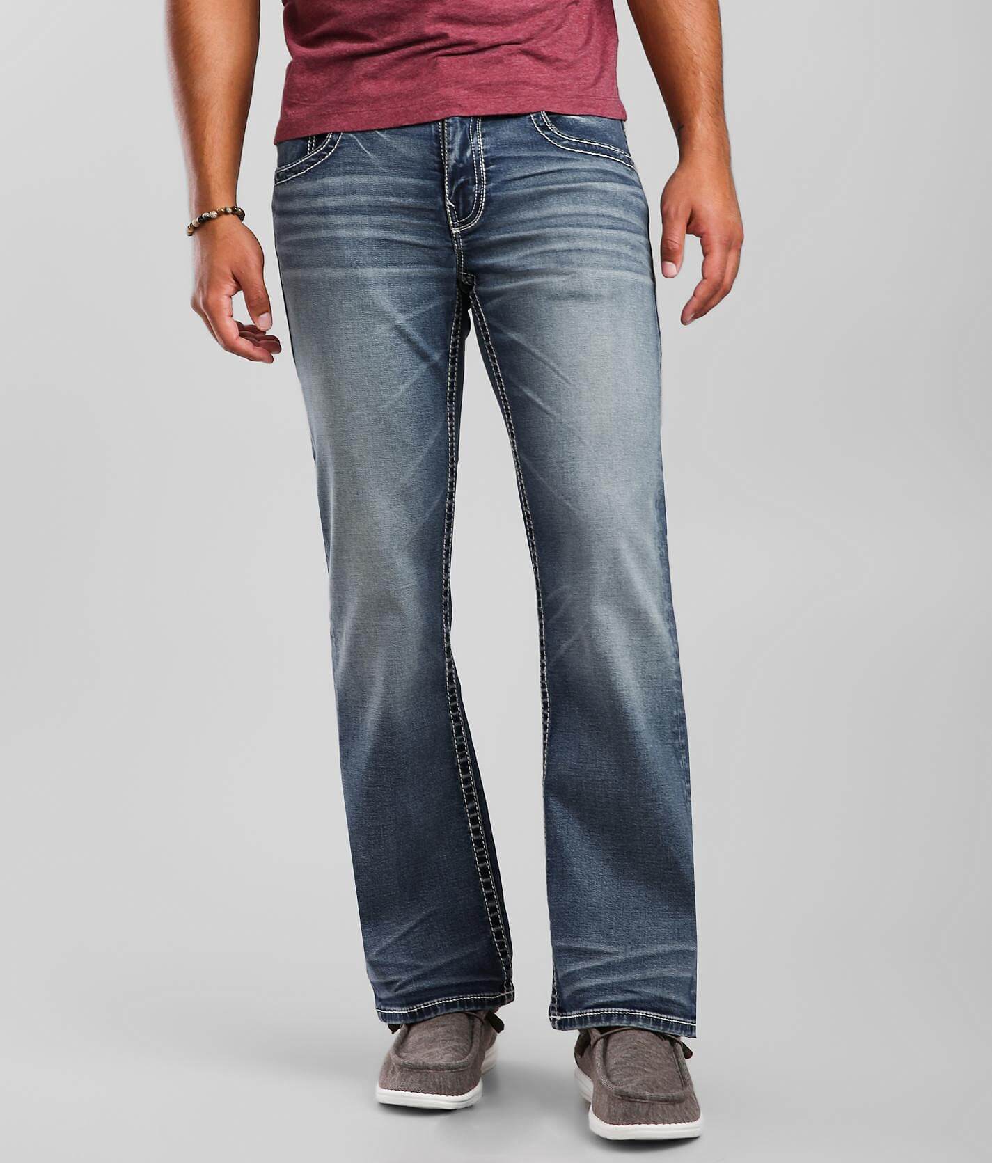 mens buckle jeans cheap
