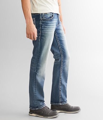 Buckle Black Nine Straight Stretch Jean FULL_LEFT_SIDE