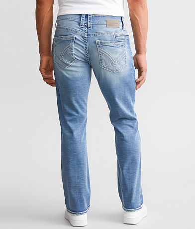 Buckle Black Nine Straight Stretch Jean BACK