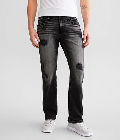 YYDGH On Clearance Men's Ripped Distressed Destroyed Slim Fit