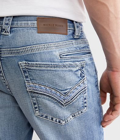Buckle Black Nine Straight Stretch Jean - Men's Jeans in Lotus | Buckle