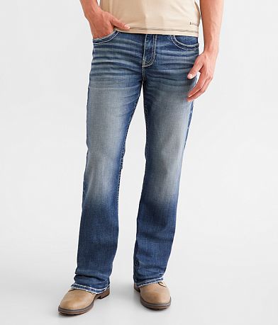 Buckle Black Nine Boot Stretch Jean front view