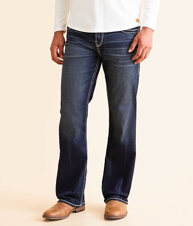 Buckle Black Nine Boot Stretch Jean front view