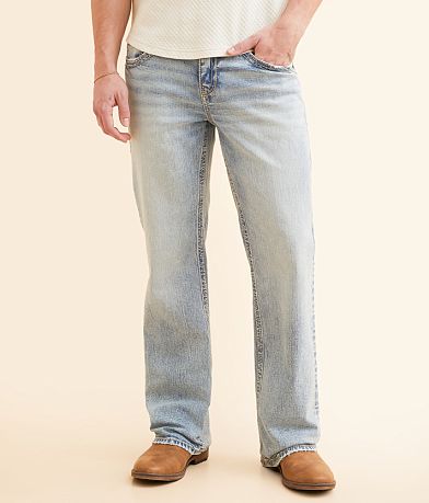 Buckle Black Vintage Nine Boot Stretch Jean front view