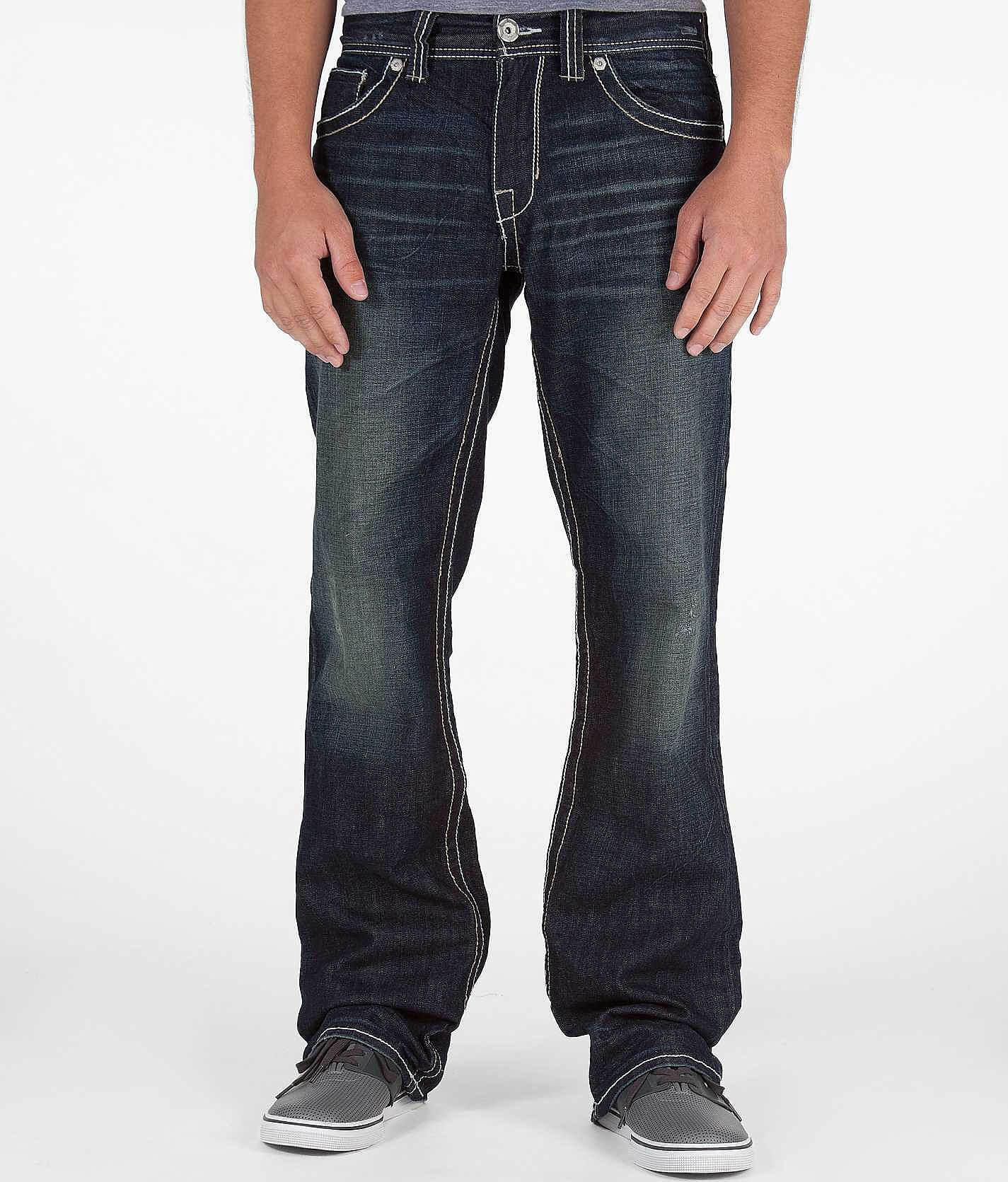 buckle bootcut jeans