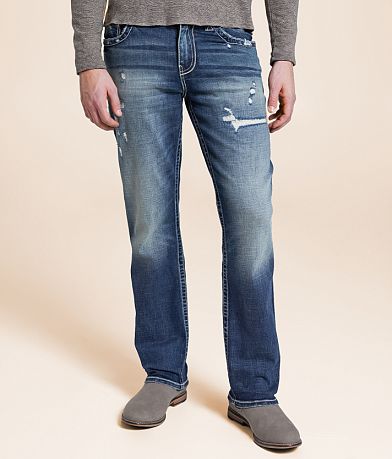 Buckle Black Vintage Nine Straight Stretch Jean front view