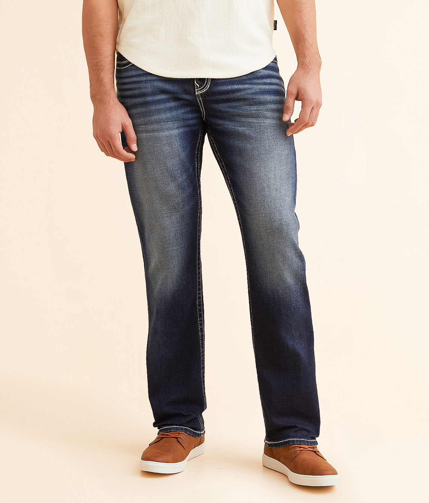 Buckle Black Nine Straight Stretch Jean - Men's Jeans in Cypress