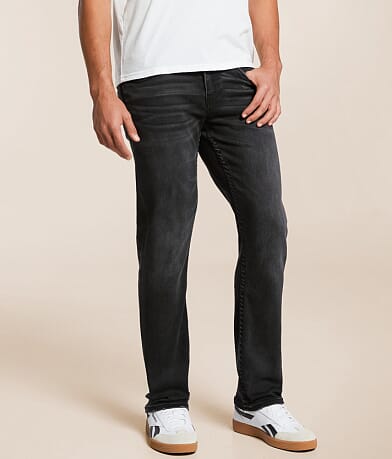 Buckle Black Nine Straight Stretch Jean front view