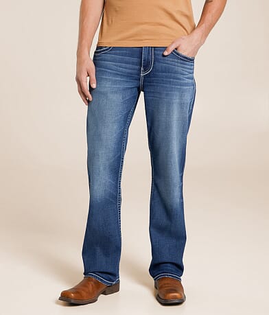 Buckle Black Nine Boot Stretch Jean front view