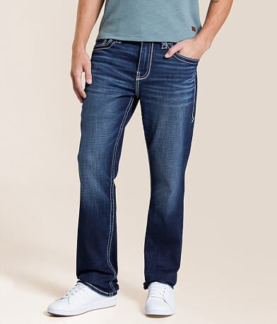 Buckle Black Nine Straight Stretch Jean front view