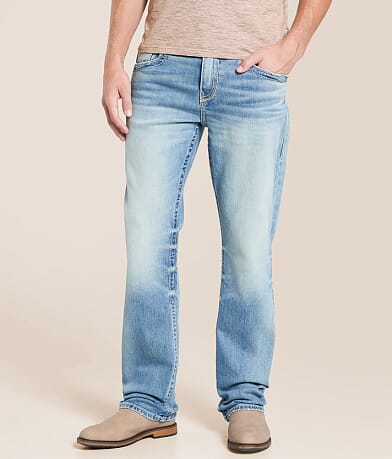 Buckle Black Nine Straight Stretch Jean front view