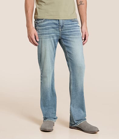 Buckle Black Nine Boot Stretch Jean front view