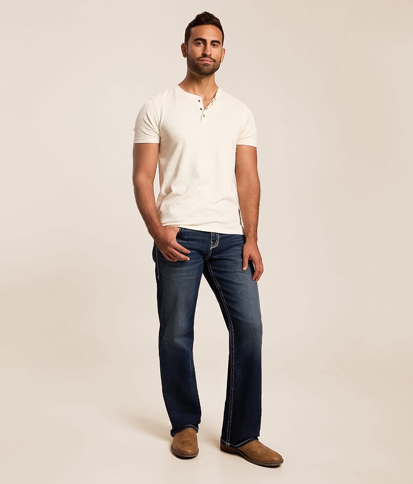 Buckle Black Nine Boot Stretch Jean - Men's Jeans in Zaglanis | Buckle