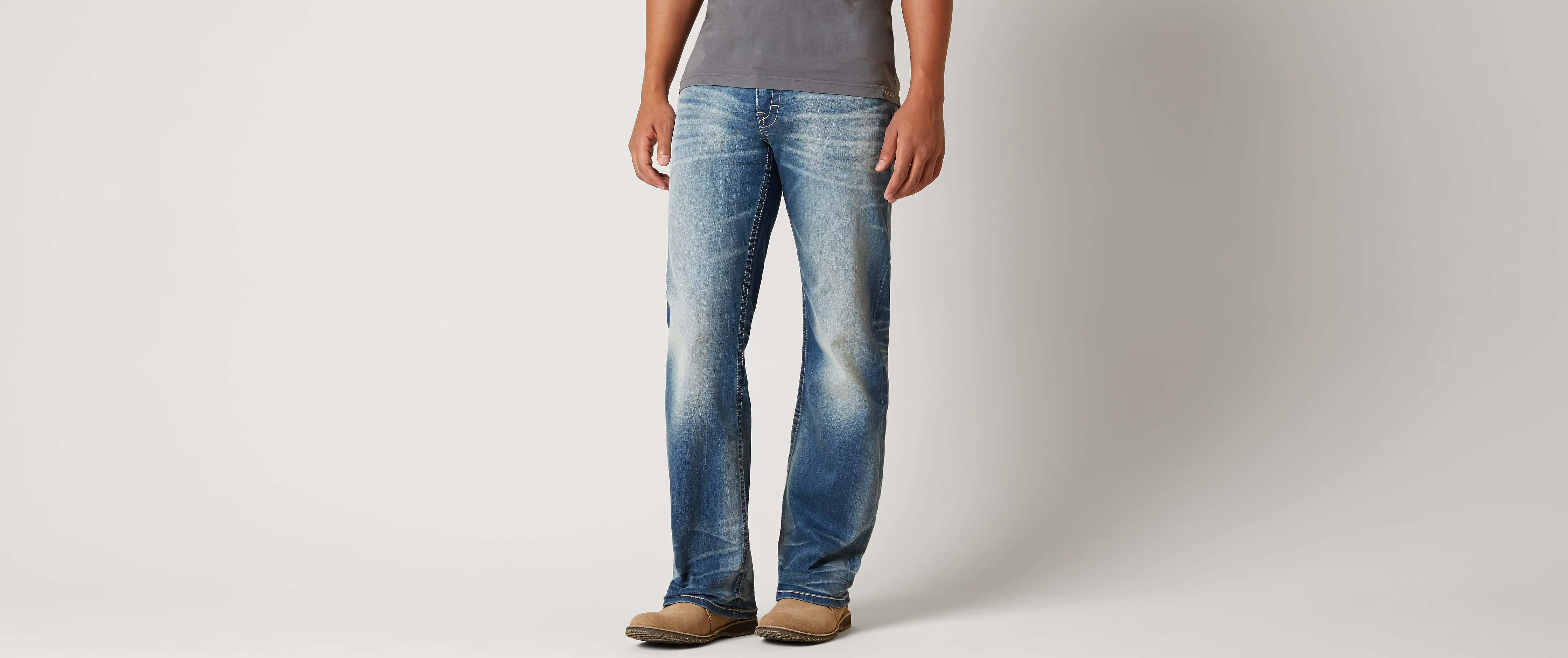 buckle bootcut jeans