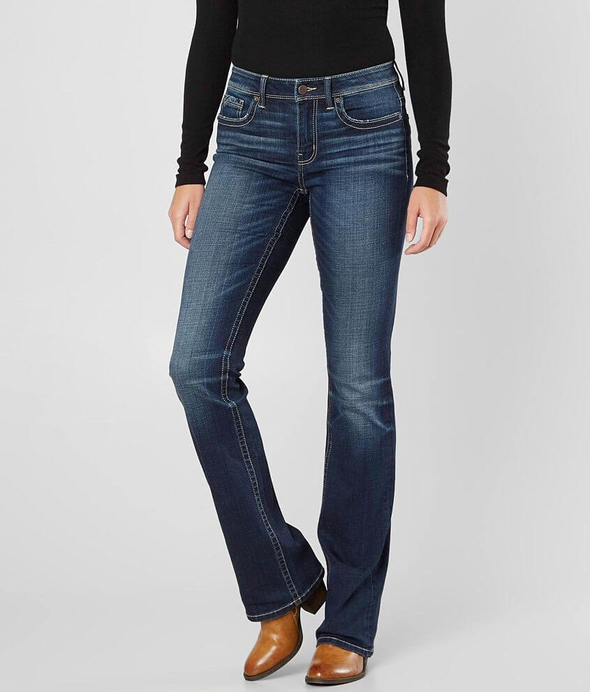 Buckle Black Fit No. 76 Boot Stretch Jean front view