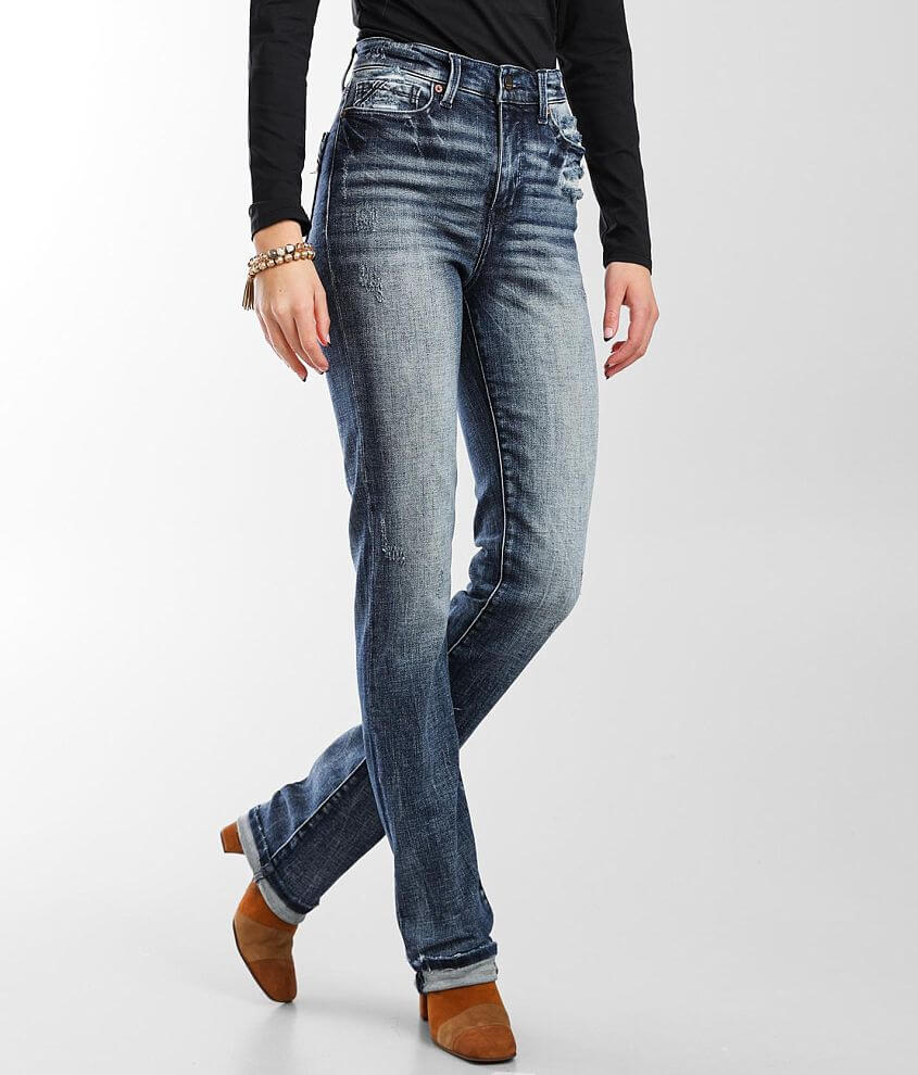Buckle Black Fit No. 75 Straight Cuffed Jean front view