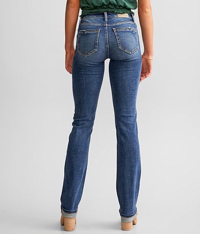 Buckle Black Fit No. 13 Straight Stretch Jean BACK