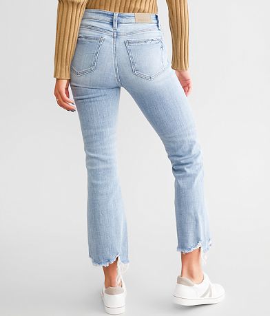 Buckle Black Fit No. 53 Cropped Flare Stretch Jean BACK