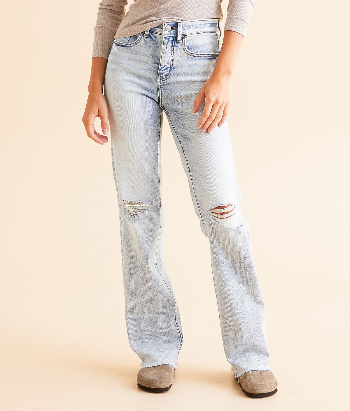 Buckle Black Fit No. 35 Classic Straight Stretch Jean — Ironton by Buckle