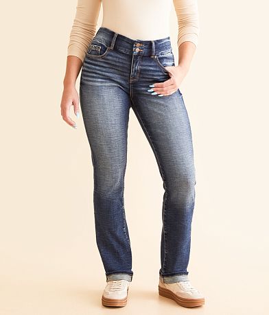 Buckle Black Fit No. 85 Straight Stretch Jean front view