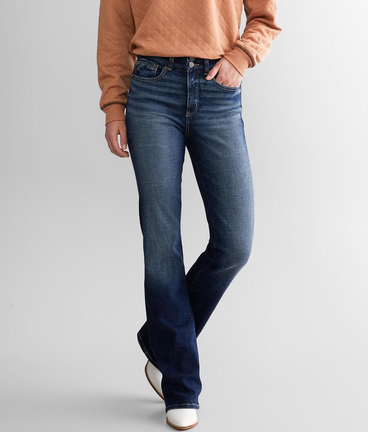 Buckle Black Fit No. 75 Tailored Boot Stretch Jean — Frankfort 3 by Buckle
