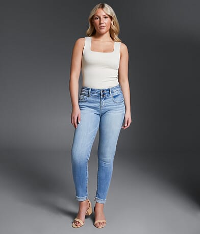 Buckle Black Fit No. 85 Ankle Skinny Stretch Jean front view