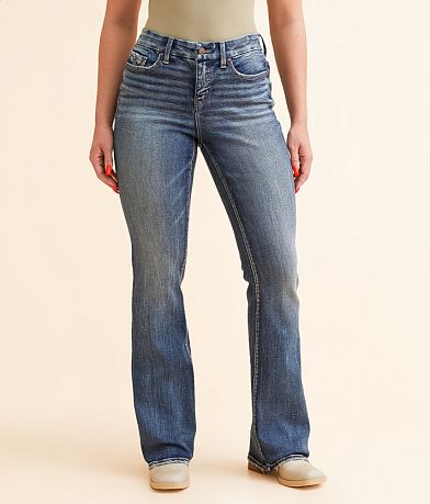Buckle Black Fit No. 85 Boot Stretch Jean front view