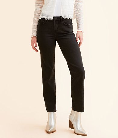 Buckle Black Fit No. 23 Cropped Straight Stretch Jean front view