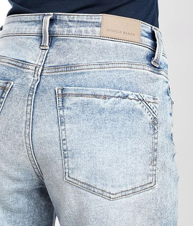 Buckle Black Mom Cuffed Jean BACK_POCKET