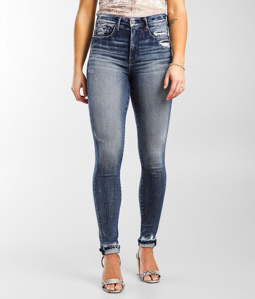 buckle white jeans