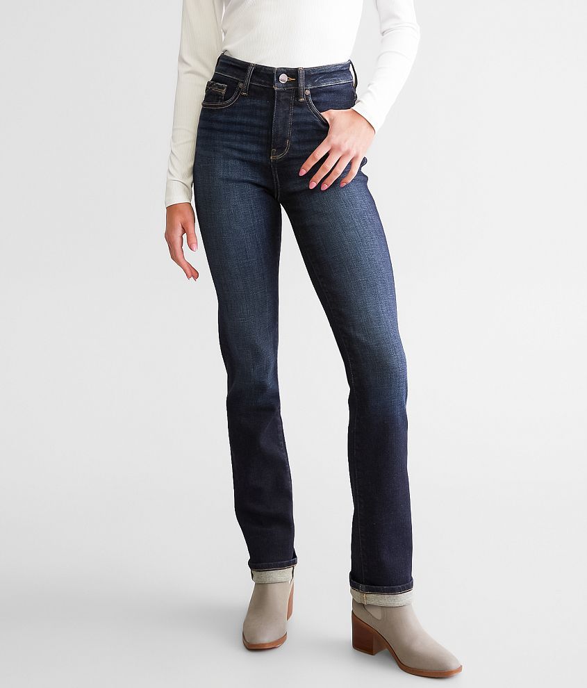 Buckle Black Fit No. Straight Stretch Jean