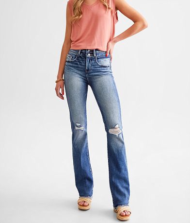 Buckle Black Fit No. 35 Tailored Boot Stretch Jean front view