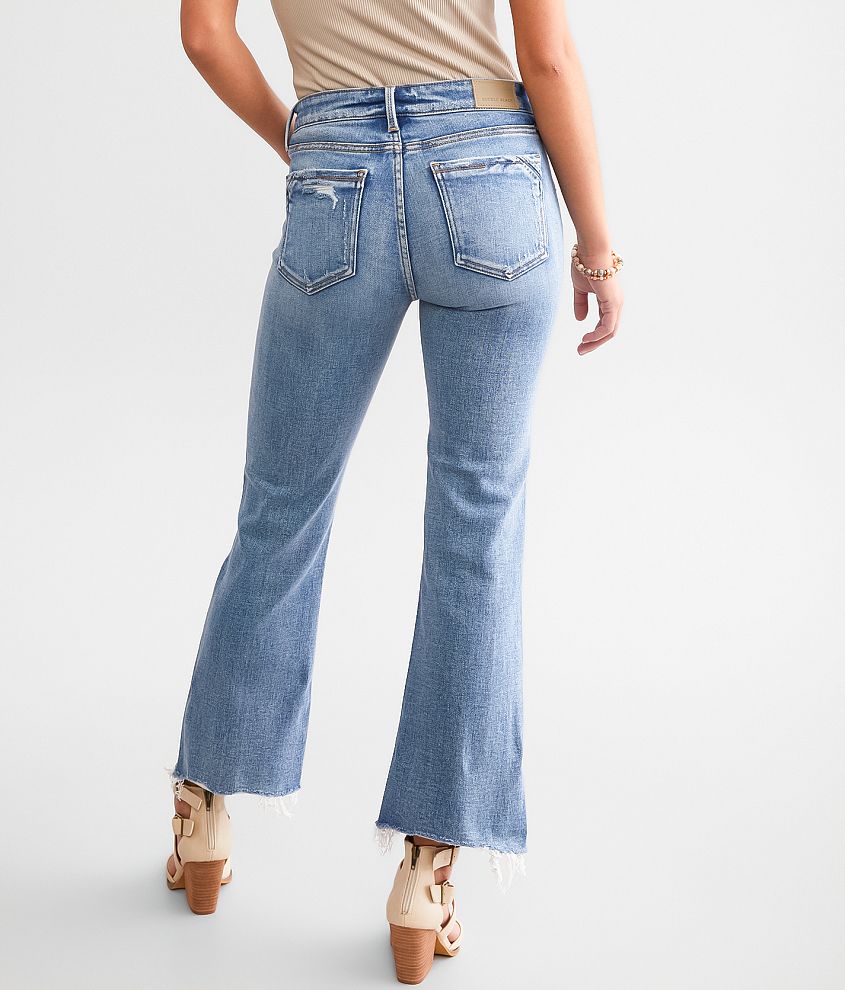 Fit No. 53 Cropped Flare Stretch Jean