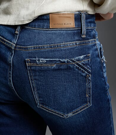 Buckle Black Fit No. 23 Boot Stretch Jean BACK_POCKET
